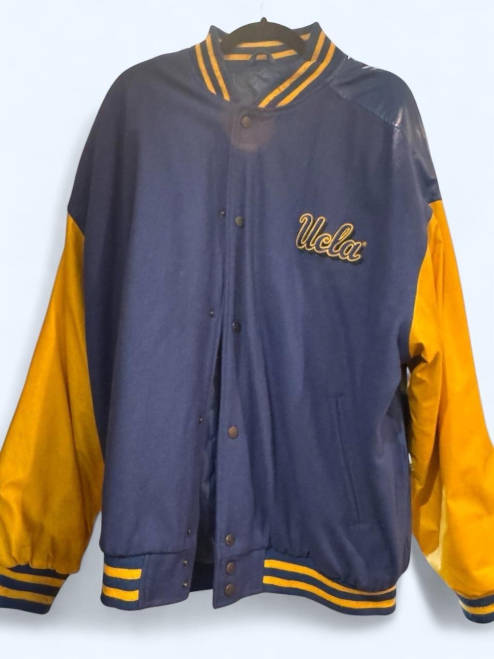 Steve & Barry's Blue UCLA Quilted Lined Jacket